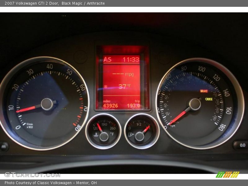 Black Magic / Anthracite 2007 Volkswagen GTI 2 Door