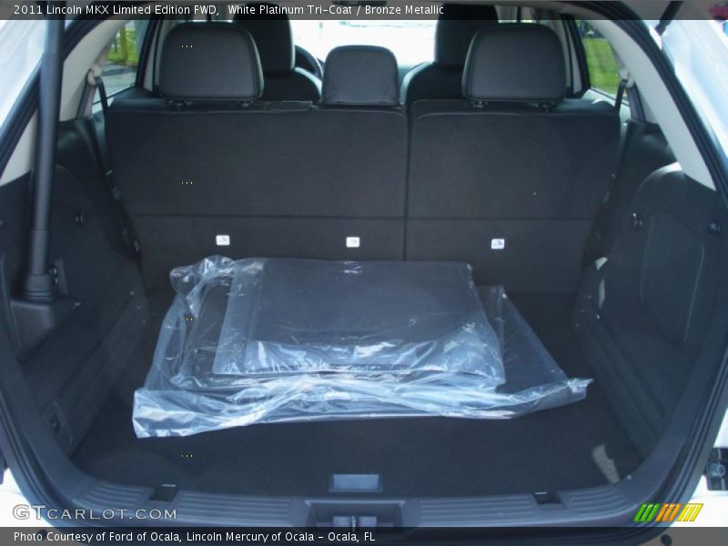 White Platinum Tri-Coat / Bronze Metallic 2011 Lincoln MKX Limited Edition FWD