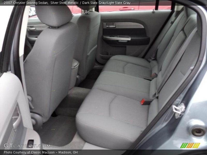 Silver Steel Metallic / Dark Slate Gray/Light Slate Gray 2007 Chrysler Sebring Sedan