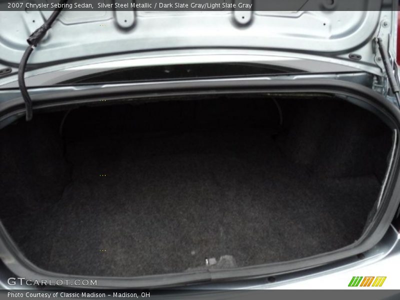 Silver Steel Metallic / Dark Slate Gray/Light Slate Gray 2007 Chrysler Sebring Sedan