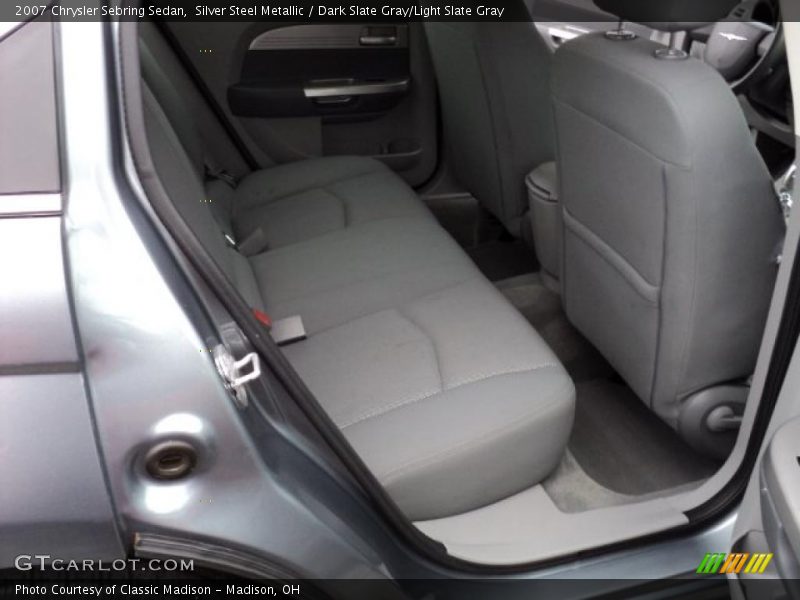 Silver Steel Metallic / Dark Slate Gray/Light Slate Gray 2007 Chrysler Sebring Sedan