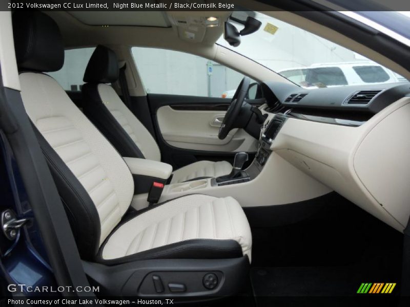  2012 CC Lux Limited Black/Cornsilk Beige Interior