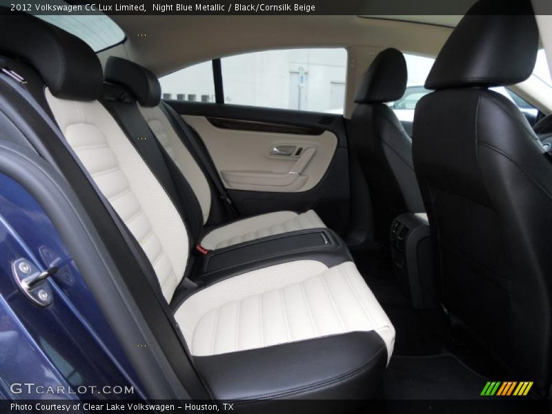  2012 CC Lux Limited Black/Cornsilk Beige Interior