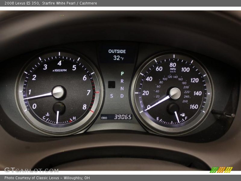 Starfire White Pearl / Cashmere 2008 Lexus ES 350
