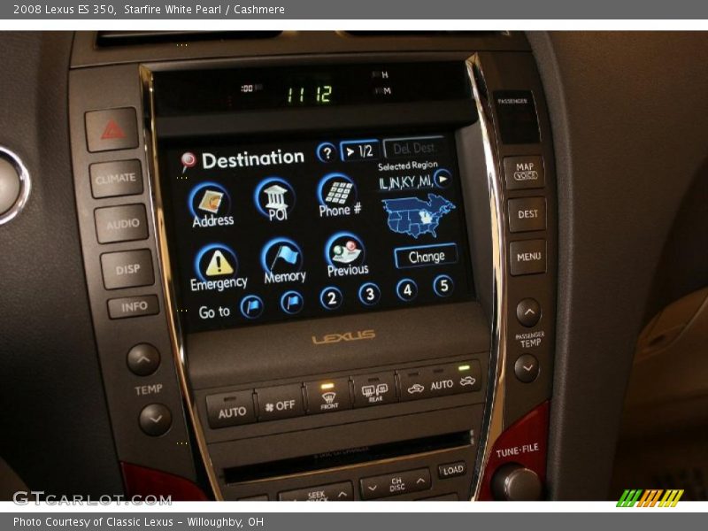 Starfire White Pearl / Cashmere 2008 Lexus ES 350