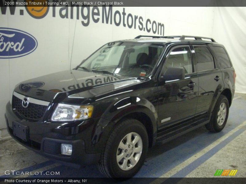 Mystic Black / Charcoal Black 2008 Mazda Tribute i Touring 4WD