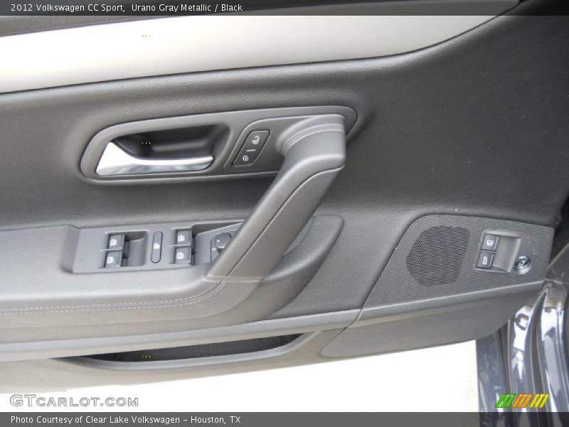 Urano Gray Metallic / Black 2012 Volkswagen CC Sport