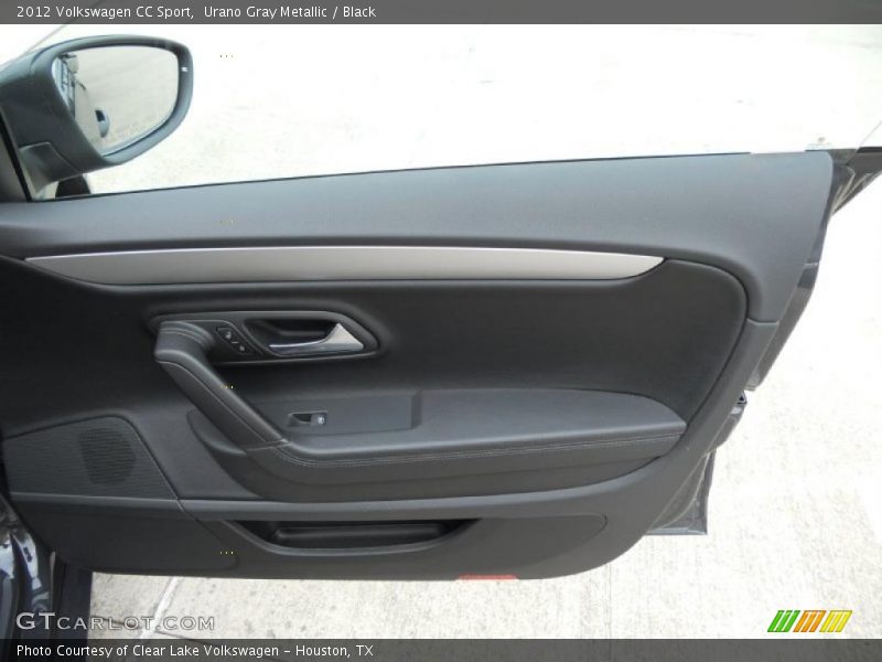 Urano Gray Metallic / Black 2012 Volkswagen CC Sport