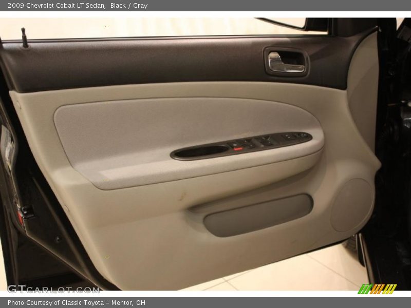 Black / Gray 2009 Chevrolet Cobalt LT Sedan