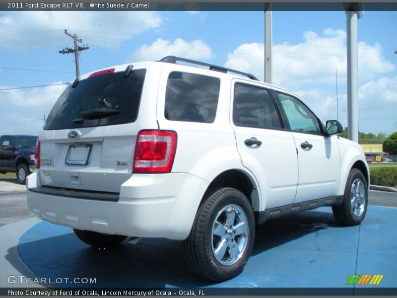 White Suede / Camel 2011 Ford Escape XLT V6
