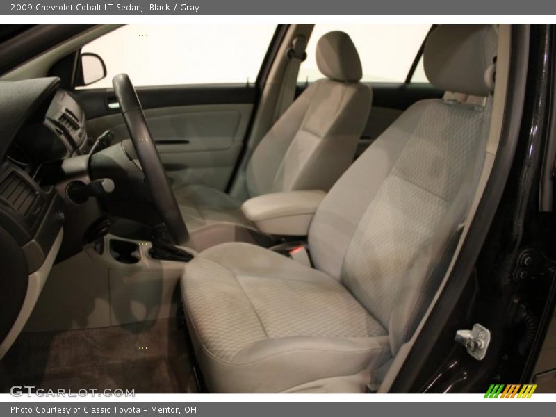 Black / Gray 2009 Chevrolet Cobalt LT Sedan