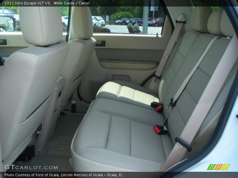 White Suede / Camel 2011 Ford Escape XLT V6