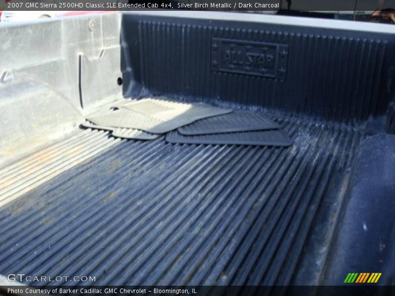 Silver Birch Metallic / Dark Charcoal 2007 GMC Sierra 2500HD Classic SLE Extended Cab 4x4