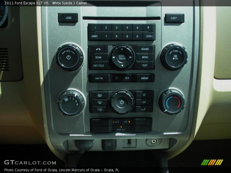 White Suede / Camel 2011 Ford Escape XLT V6