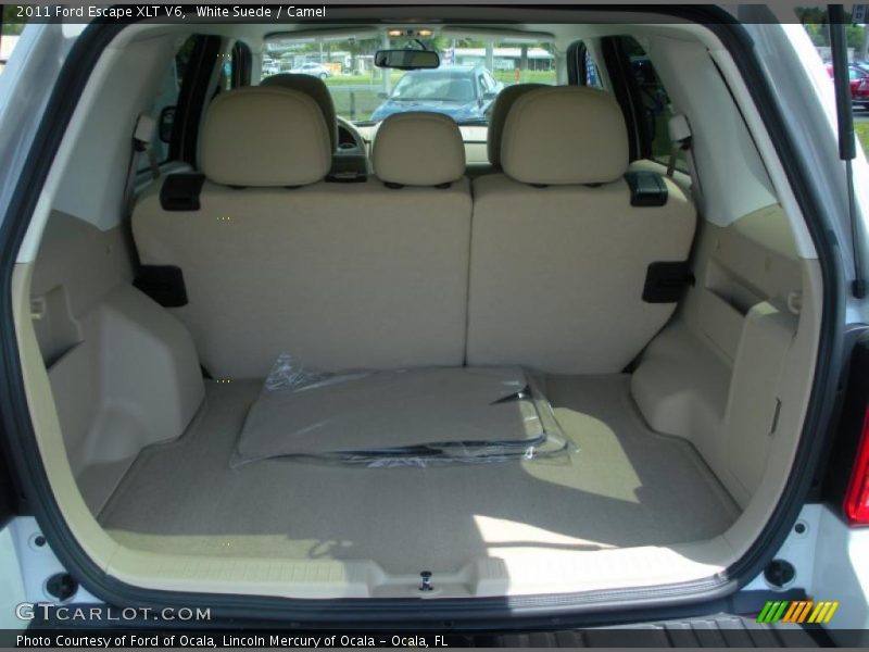White Suede / Camel 2011 Ford Escape XLT V6