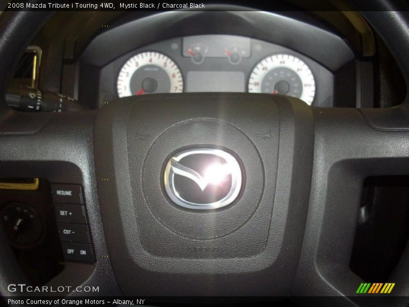 Mystic Black / Charcoal Black 2008 Mazda Tribute i Touring 4WD