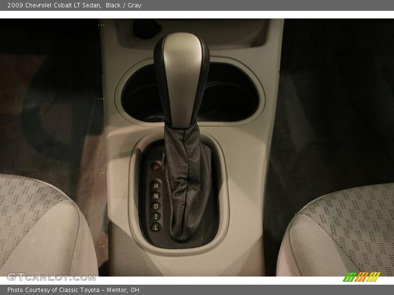 Black / Gray 2009 Chevrolet Cobalt LT Sedan