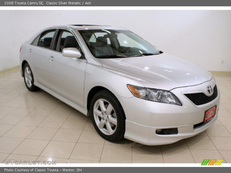 Classic Silver Metallic / Ash 2008 Toyota Camry SE