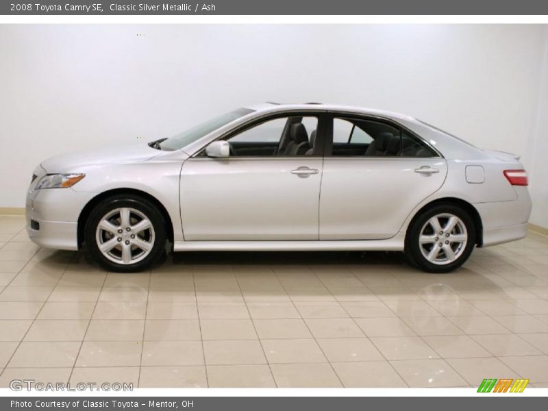 Classic Silver Metallic / Ash 2008 Toyota Camry SE