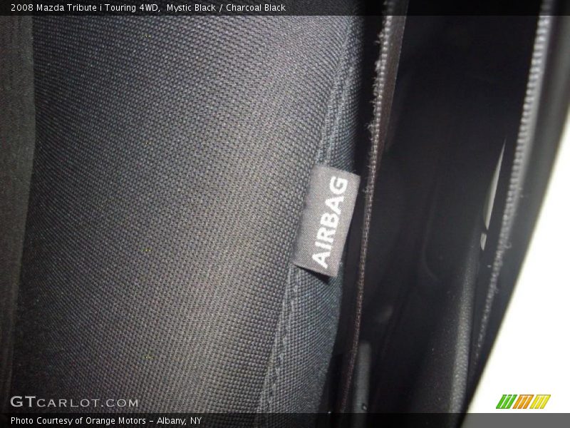 Mystic Black / Charcoal Black 2008 Mazda Tribute i Touring 4WD
