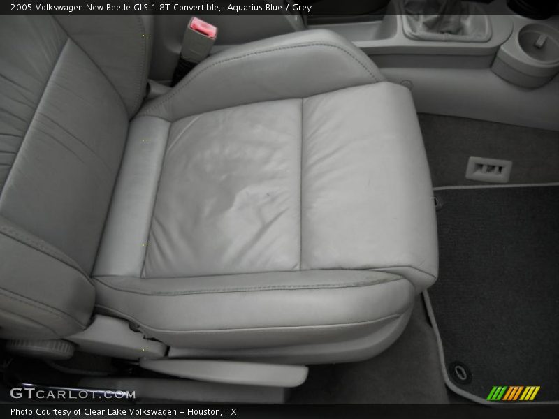Aquarius Blue / Grey 2005 Volkswagen New Beetle GLS 1.8T Convertible