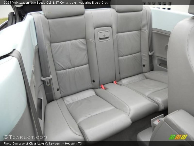 Aquarius Blue / Grey 2005 Volkswagen New Beetle GLS 1.8T Convertible