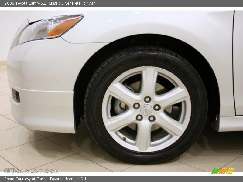 Classic Silver Metallic / Ash 2008 Toyota Camry SE