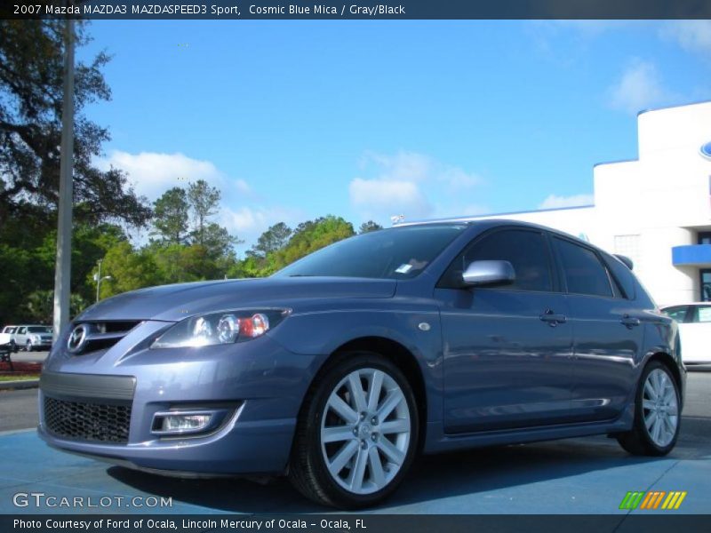 Front 3/4 View of 2007 MAZDA3 MAZDASPEED3 Sport