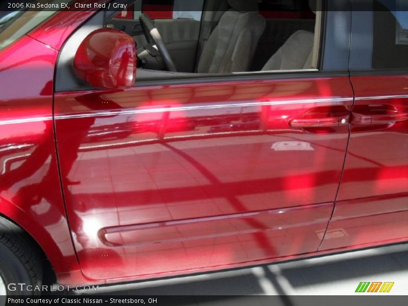 Claret Red / Gray 2006 Kia Sedona EX