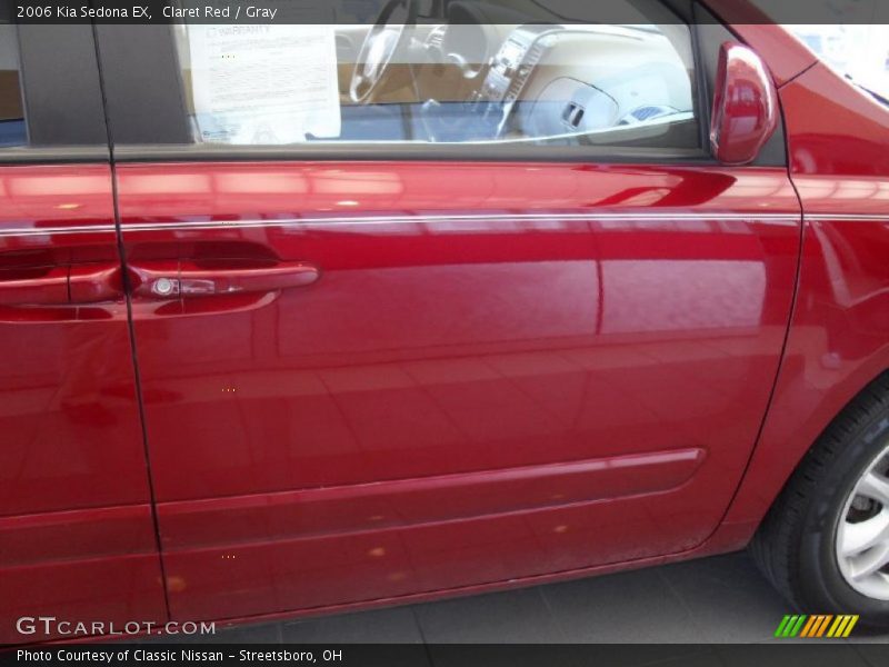 Claret Red / Gray 2006 Kia Sedona EX