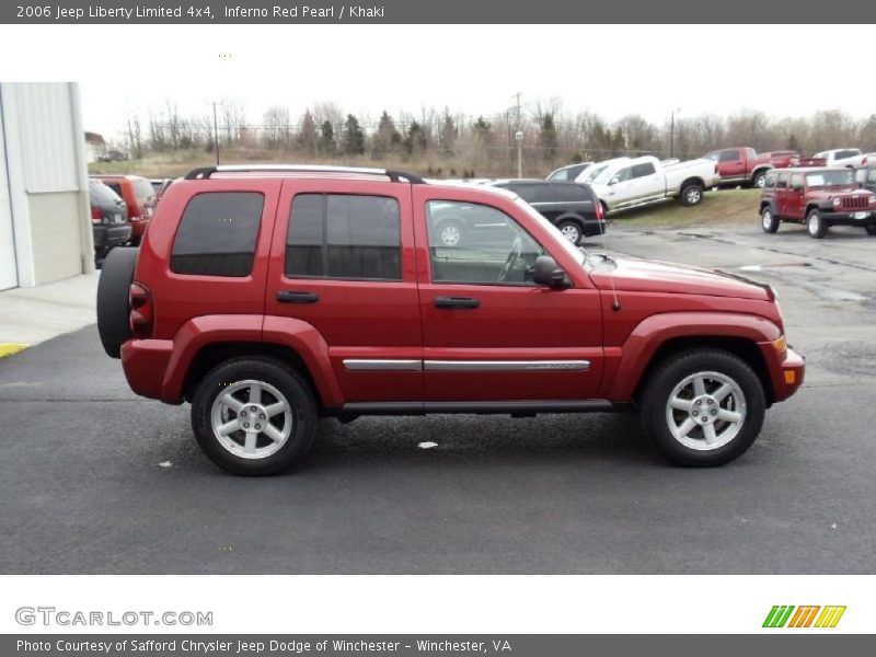  2006 Liberty Limited 4x4 Inferno Red Pearl