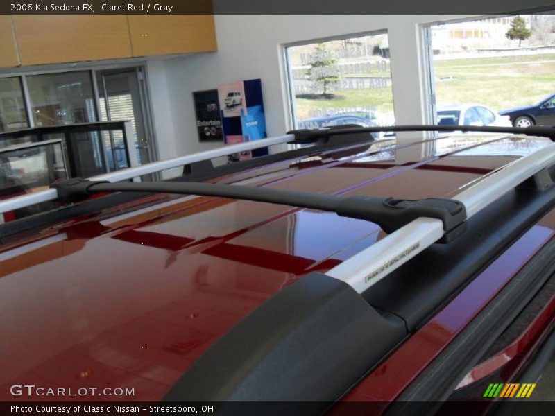 Claret Red / Gray 2006 Kia Sedona EX