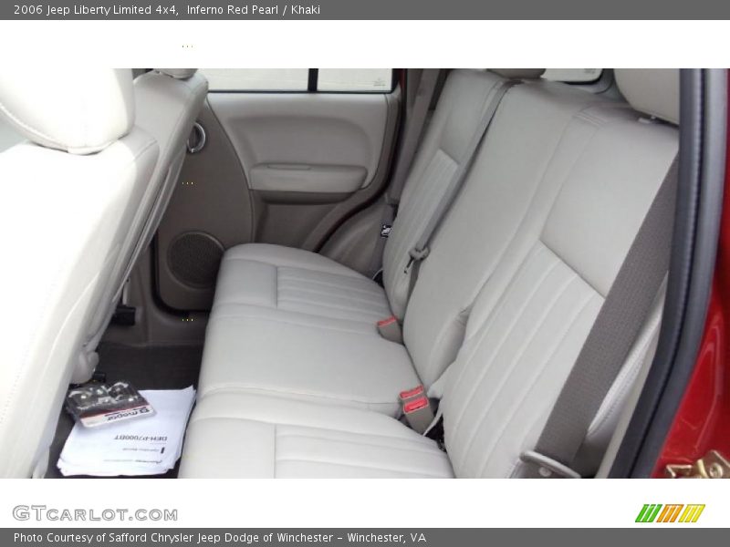  2006 Liberty Limited 4x4 Khaki Interior