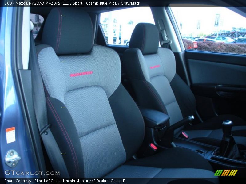  2007 MAZDA3 MAZDASPEED3 Sport Gray/Black Interior