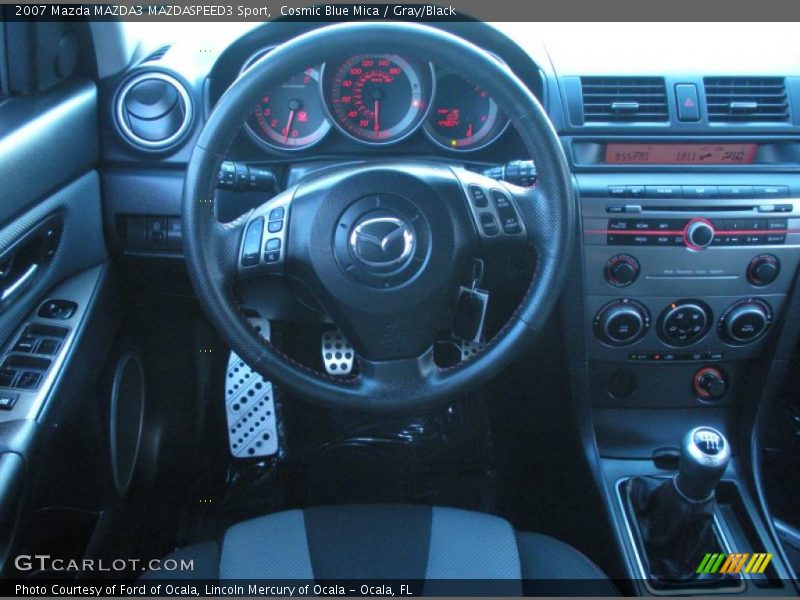 Dashboard of 2007 MAZDA3 MAZDASPEED3 Sport