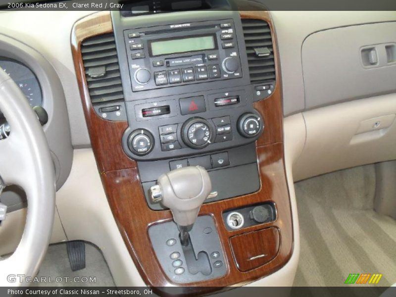 Claret Red / Gray 2006 Kia Sedona EX