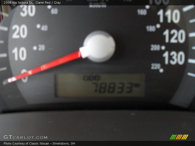 Claret Red / Gray 2006 Kia Sedona EX