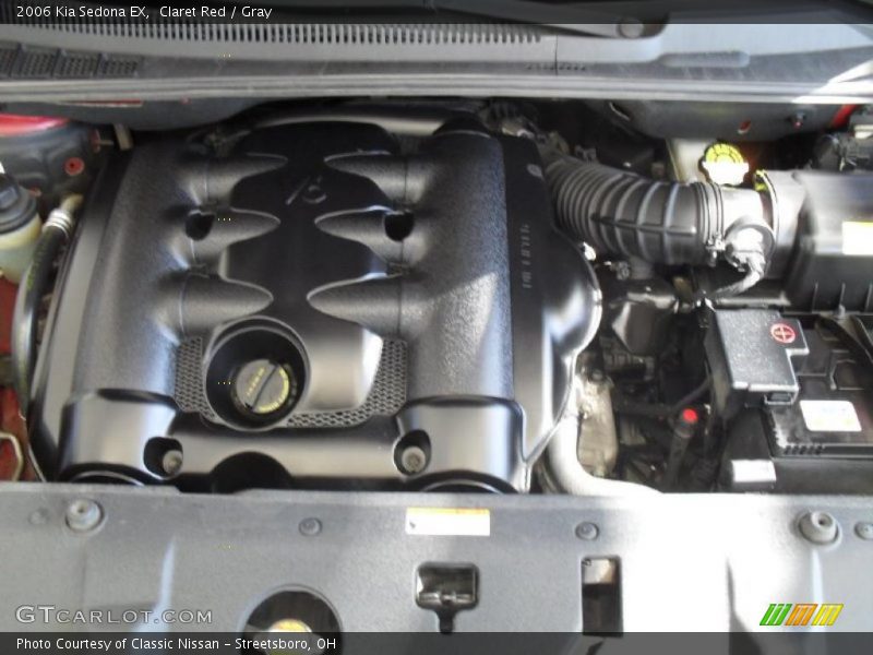 Claret Red / Gray 2006 Kia Sedona EX