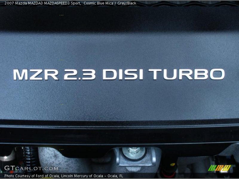  2007 MAZDA3 MAZDASPEED3 Sport Engine - 2.3 Liter Turbocharged DOHC 16V VVT 4 Cylinder