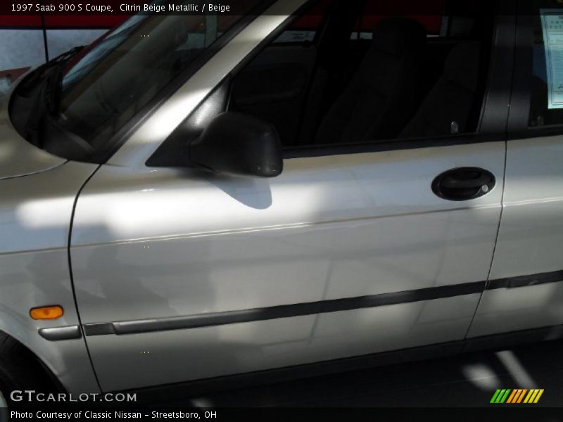 Citrin Beige Metallic / Beige 1997 Saab 900 S Coupe