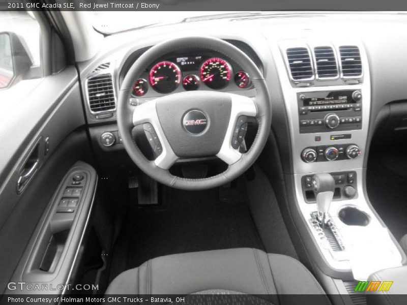 Red Jewel Tintcoat / Ebony 2011 GMC Acadia SLE