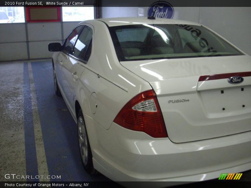 White Suede / Camel 2010 Ford Fusion SE
