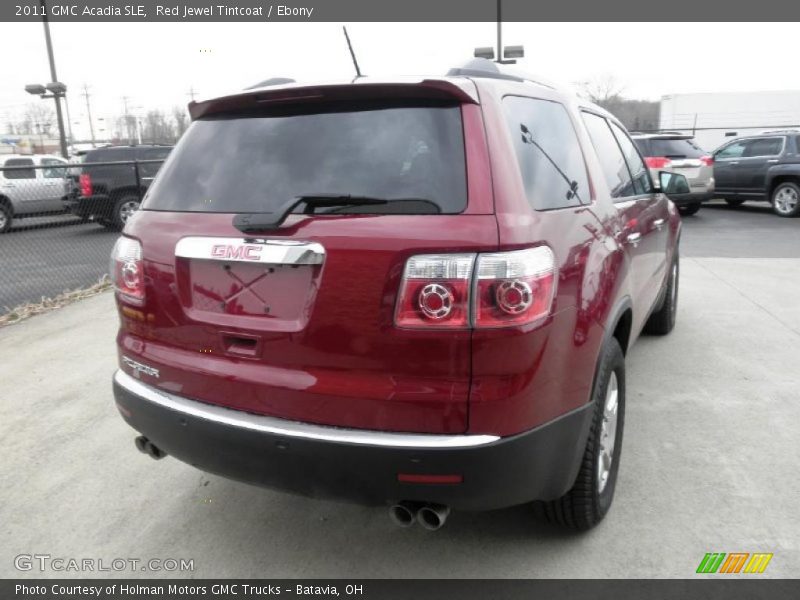 Red Jewel Tintcoat / Ebony 2011 GMC Acadia SLE