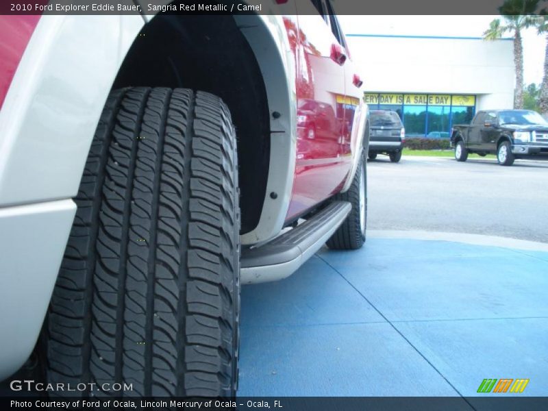 Sangria Red Metallic / Camel 2010 Ford Explorer Eddie Bauer