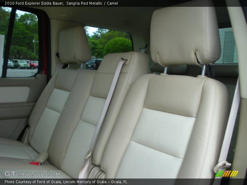 Sangria Red Metallic / Camel 2010 Ford Explorer Eddie Bauer