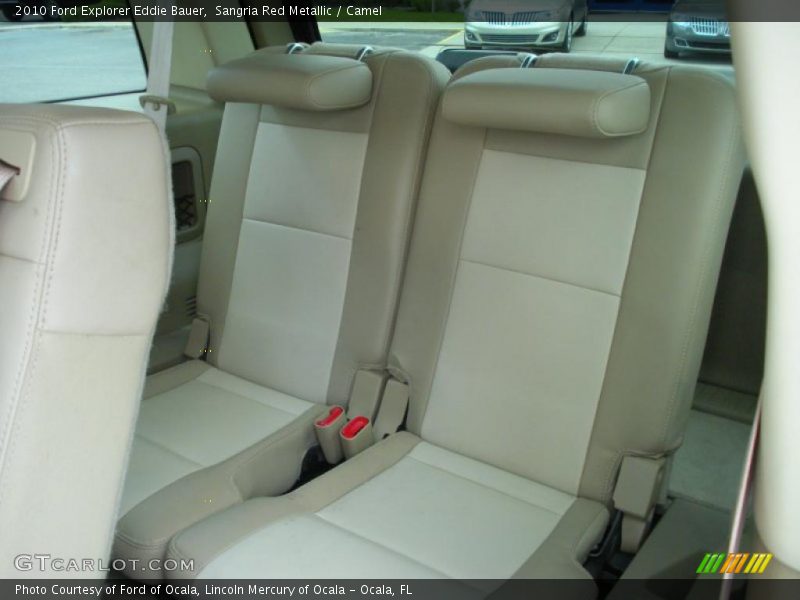 Sangria Red Metallic / Camel 2010 Ford Explorer Eddie Bauer