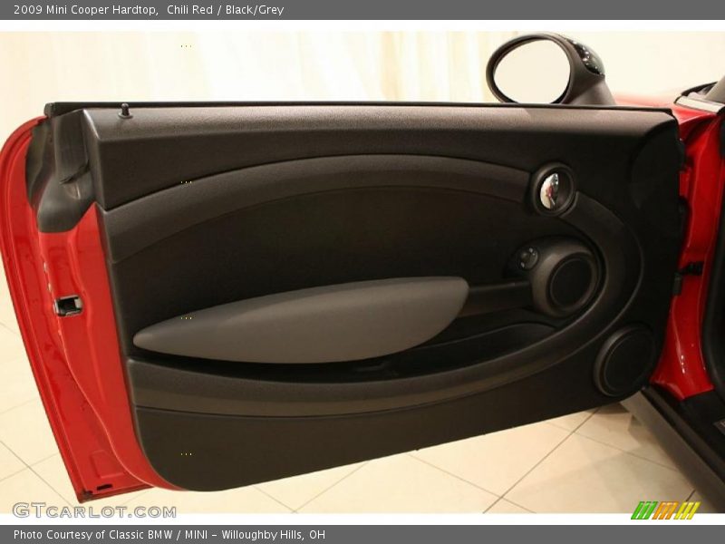 Chili Red / Black/Grey 2009 Mini Cooper Hardtop