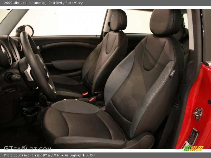 Chili Red / Black/Grey 2009 Mini Cooper Hardtop