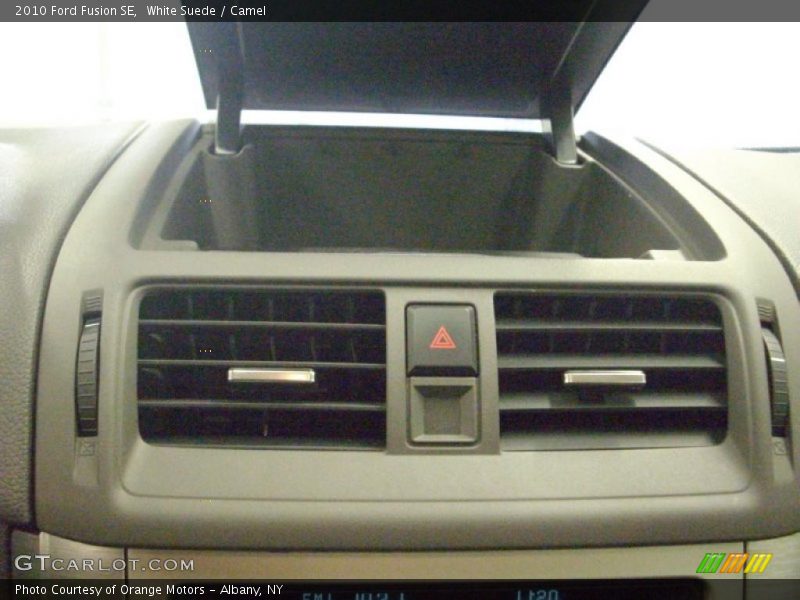 White Suede / Camel 2010 Ford Fusion SE