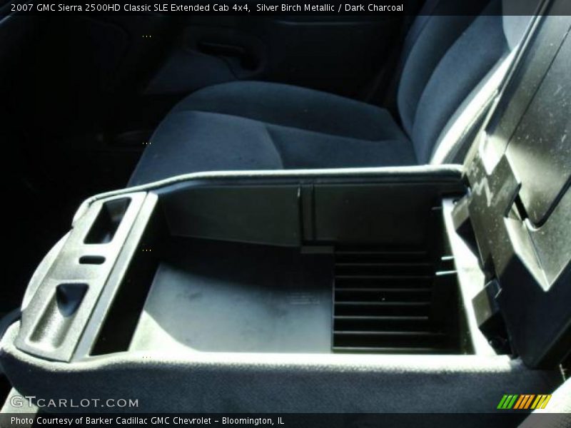 Silver Birch Metallic / Dark Charcoal 2007 GMC Sierra 2500HD Classic SLE Extended Cab 4x4